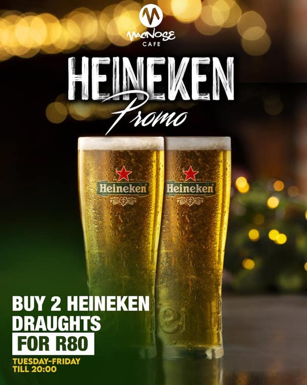 Heineken beer special