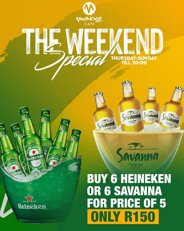Heineken and vodka combo special