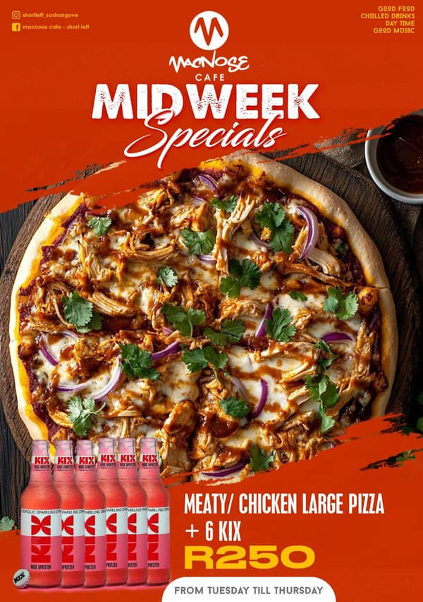 Pizza weekend special